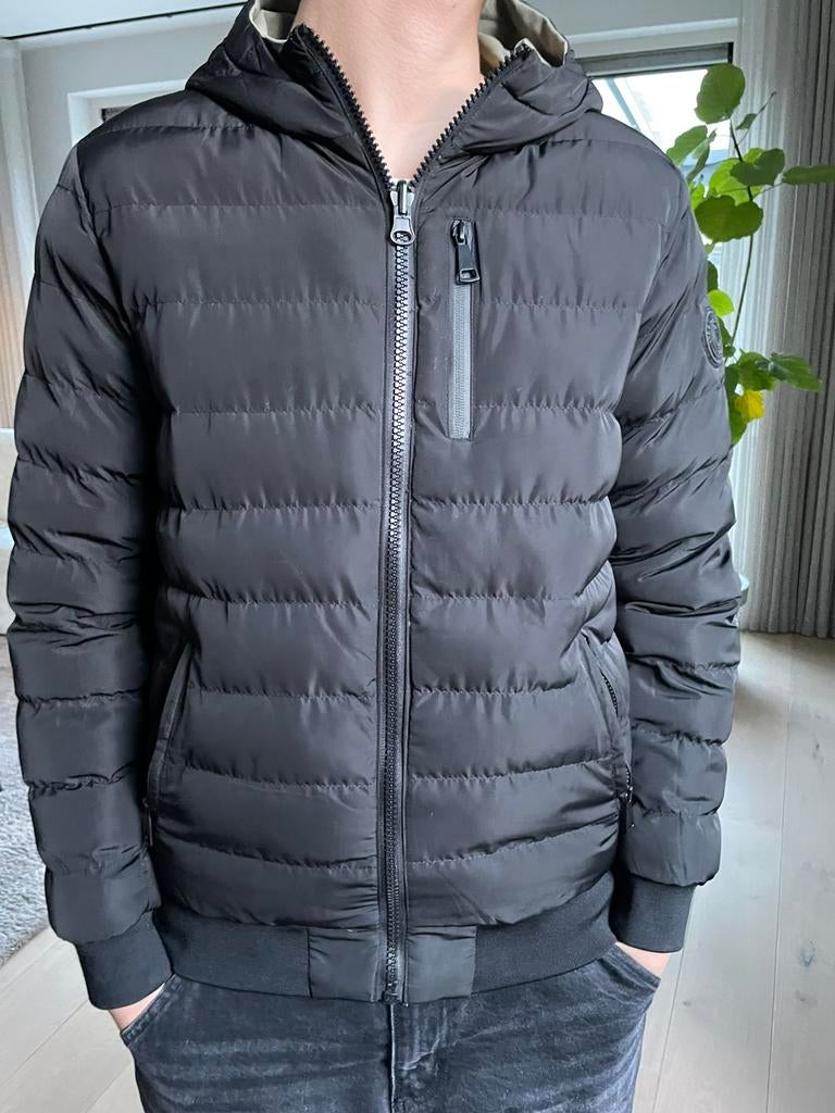 Winterjas Cars, Kleding | Heren, Jassen | Winter, Ophalen of Verzenden, Zo goed als nieuw, Overige maten, Blauw