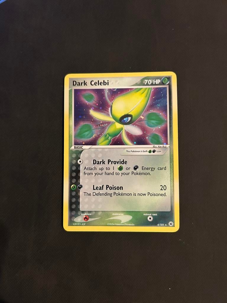 Pokemon - Dark celebi Holo, Ophalen of Verzenden, Nieuw, Losse kaart, Foil
