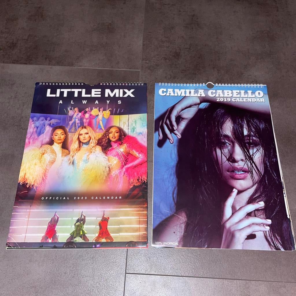 Little Mix & Camila Cabello Kalenders, Ophalen of Verzenden, Zo goed als nieuw, Catalogus