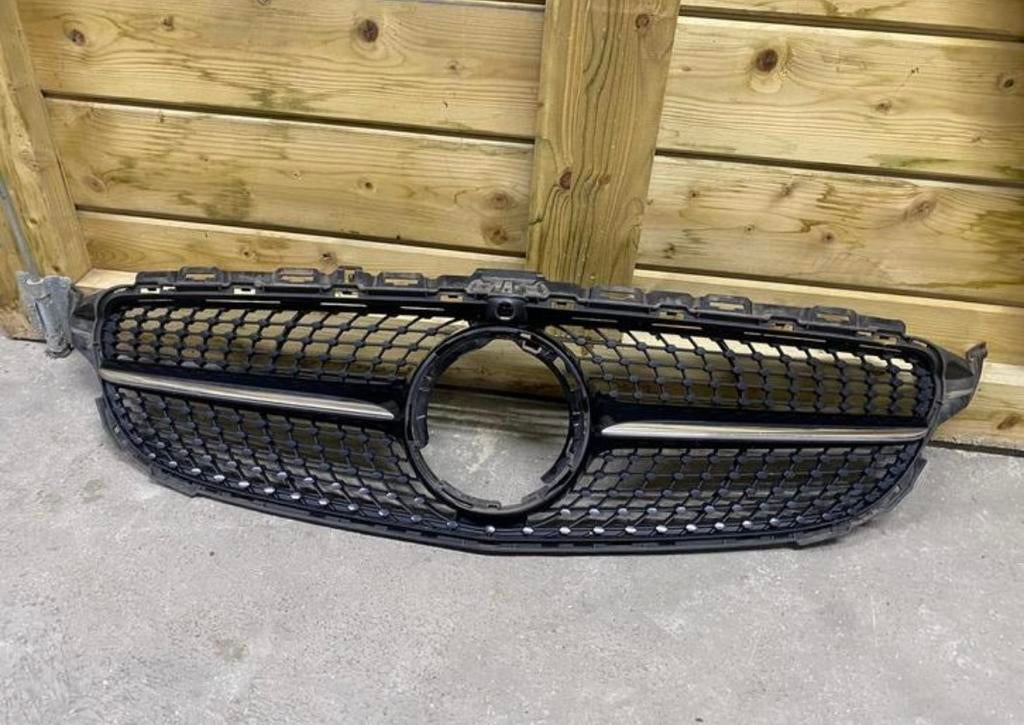 Mercedes W205 Grill Orjineel, Ophalen of Verzenden, Motorkap