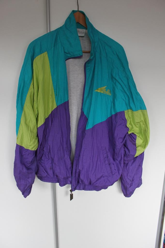 retro gabber jas maat xl, Ophalen of Verzenden, Gebruikt, Kostuum, Carnaval