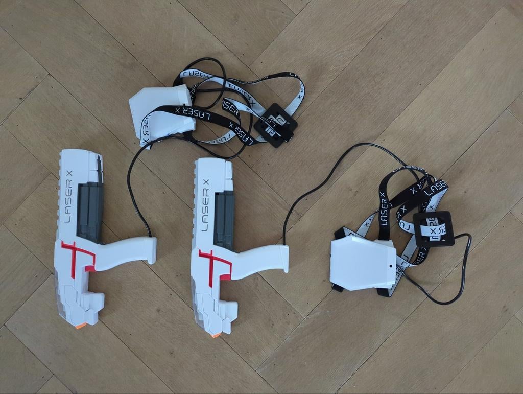 Laser X Double Set - Lasergamen voor 2, Ophalen of Verzenden, Zo goed als nieuw