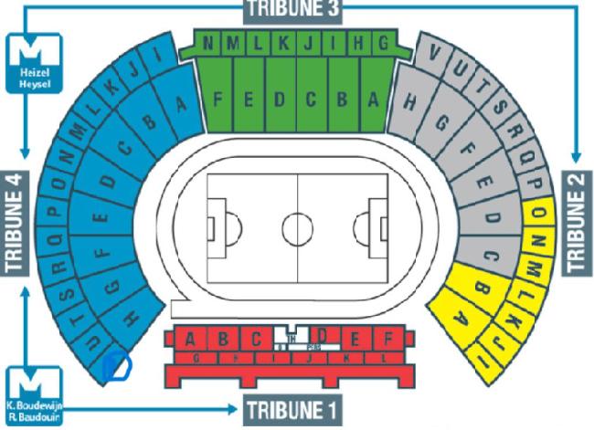 Concert BTS 1 Juli Brussel  1 zitplaats vak 4 V over, Tickets en Kaartjes, Eén persoon, Juli