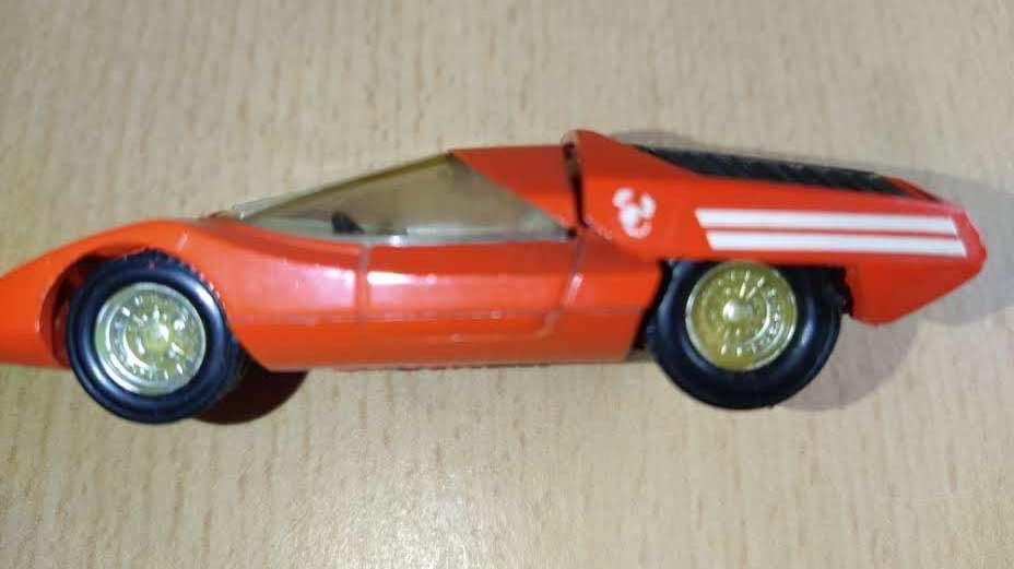 DINKY TOYS FRANCE FIAT ABARTH 2000, mint, Hobby en Vrije tijd, Modelauto's | 1:43, Ophalen of Verzenden, Zo goed als nieuw, Auto