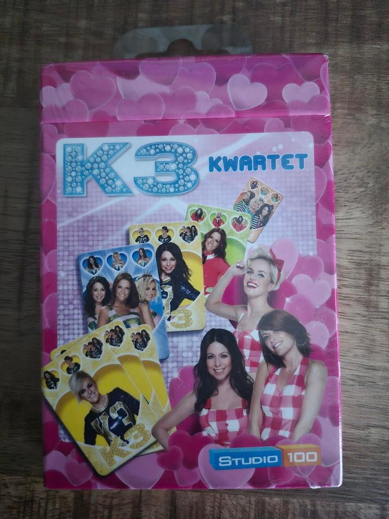 Geseald kwartetspel van K3 met Josje., Ophalen of Verzenden, Nieuw