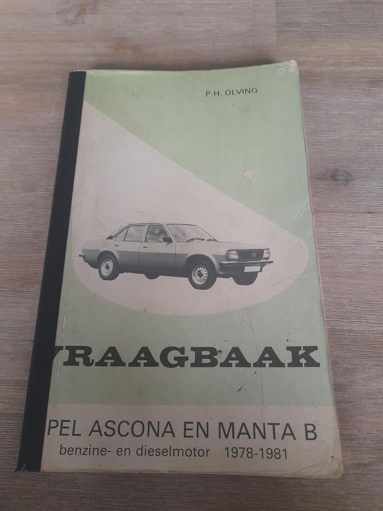 Vraagbaak Opel Ascona en Manta B, Ophalen of Verzenden