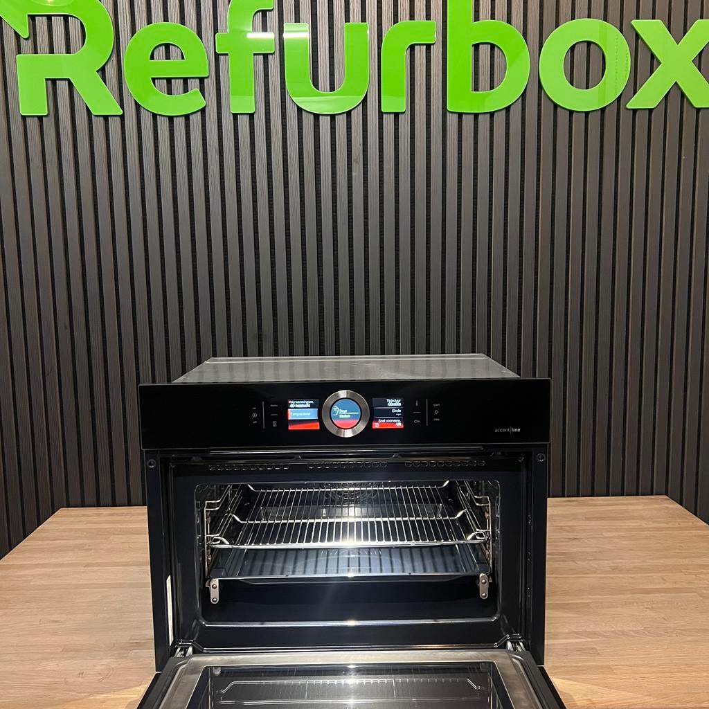 Bosch Serie 8 inbouw combimagnetron oven, Witgoed en Apparatuur, Ovens, Refurbished, Oven met grill, Inbouw, Bosch