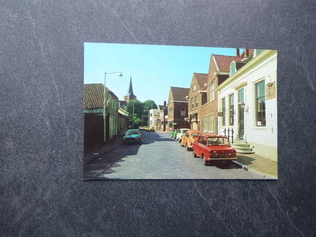 Hillegersberg/Kerkstraat /auto, Verzenden, 1980 tot heden, Ongelopen, Zuid-Holland