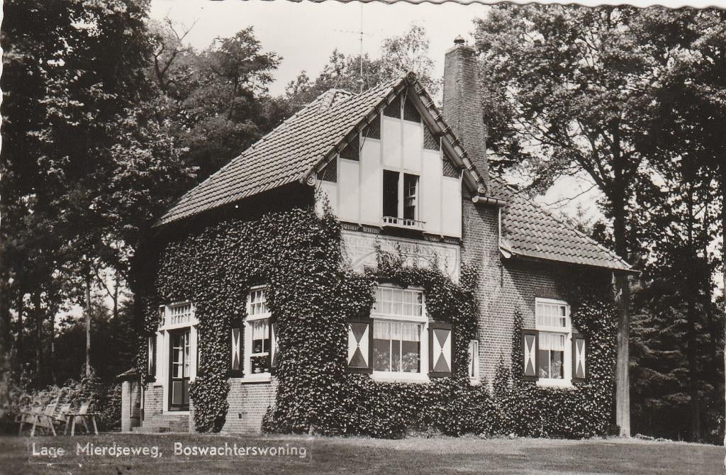 lage mierde- boswachterswoning, Verzamelen, Ansichtkaarten | Nederland, Ophalen of Verzenden, 1940 tot 1960, Utrecht