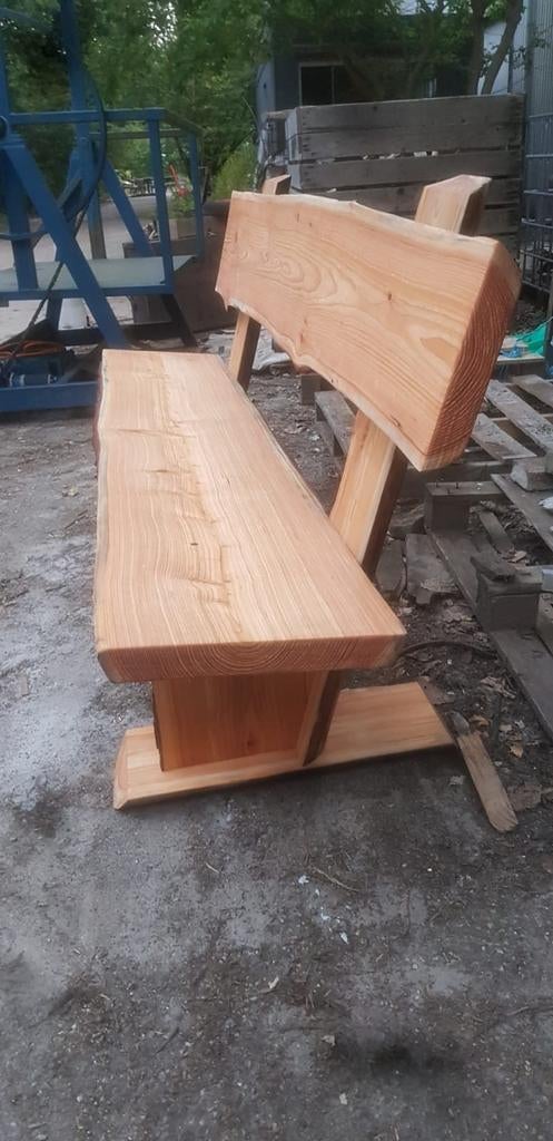 Bankjes, stoelen en picknicktafels, Tuin en Terras, Picknicktafels, Ophalen, Nieuw, Rechthoekig, Hout