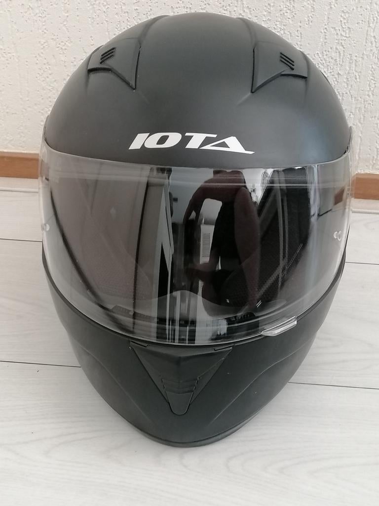 Iota Integraalhelm Mat Zwart - Maat XS (54cm), Overige merken, XS, Ophalen of Verzenden, Integraalhelm