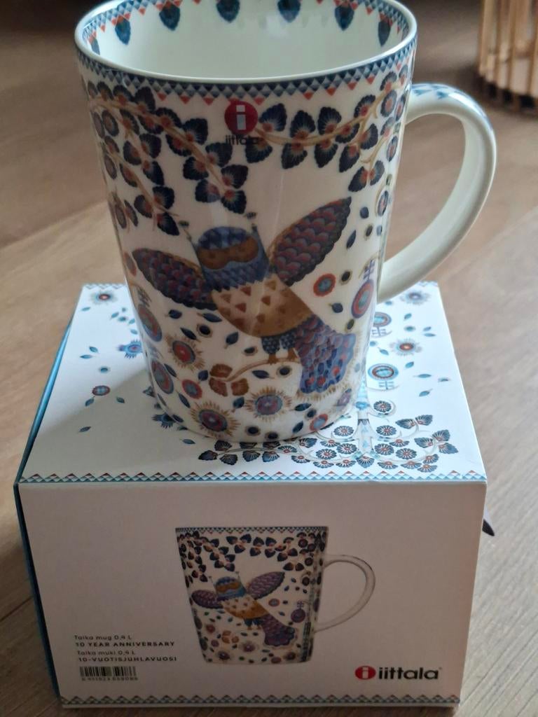Iittala taika jubileum mok (nieuw in doos), Ophalen, Nieuw, Overige stijlen, Kop(pen) en/of Schotel(s)