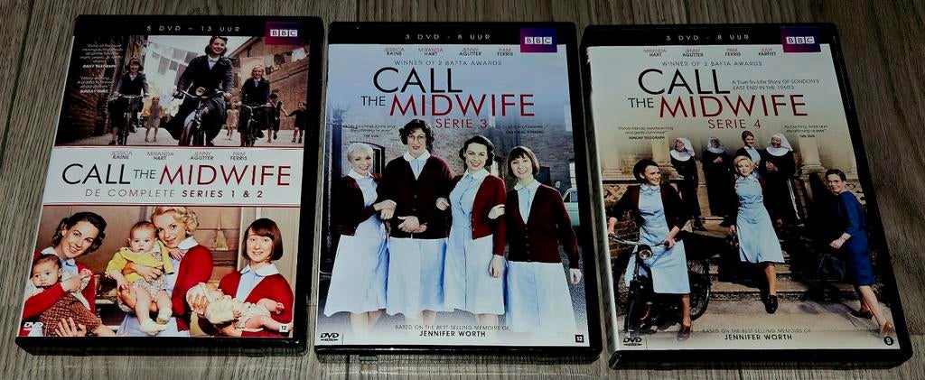 Call the Midwife - Complete Series 1 t/m 4  - 11 DVDs, Boxset, Drama, Ophalen of Verzenden, Zo goed als nieuw