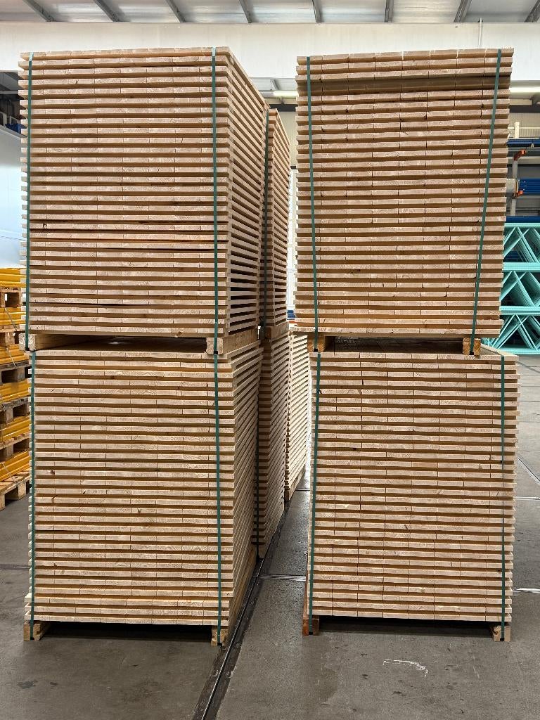 vurenhouten vlonders legbord gesloten palletstelling nieuw, Ophalen of Verzenden