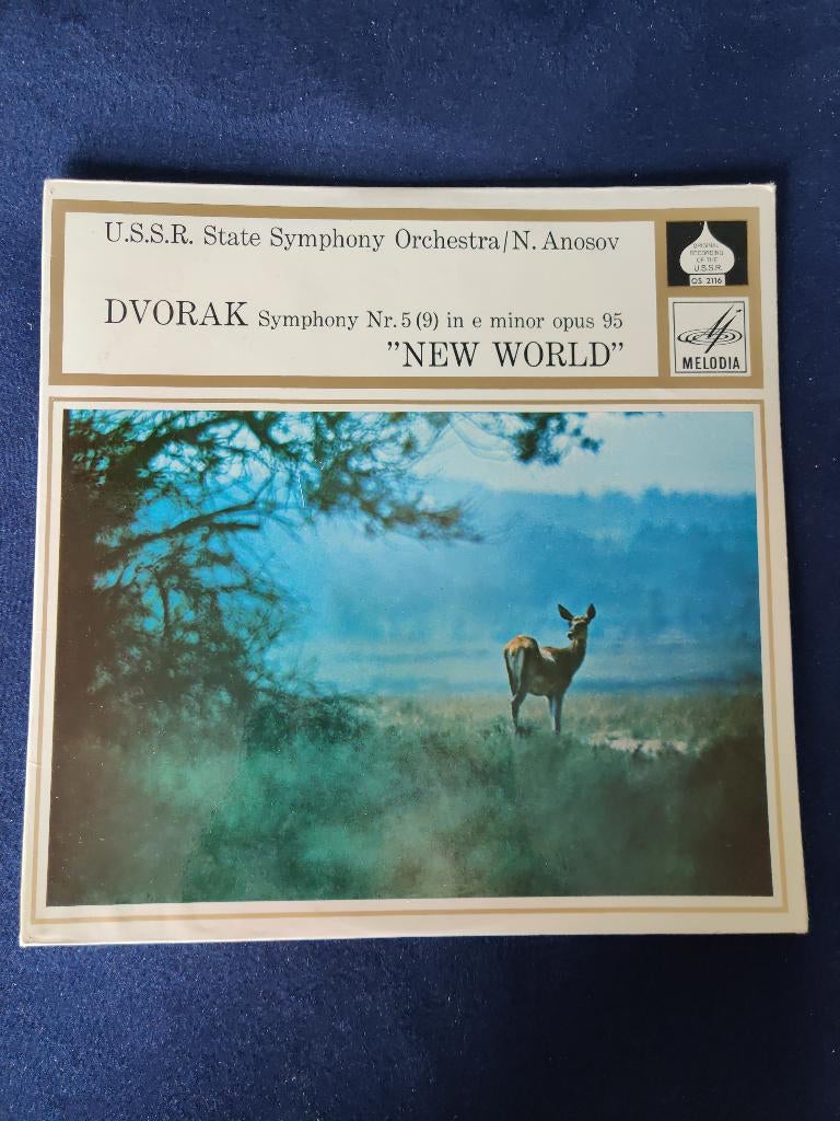 Dvorak - New World, Cd's en Dvd's, Vinyl | Klassiek, Kamermuziek, Ophalen of Verzenden, Nieuw in verpakking, 12 inch