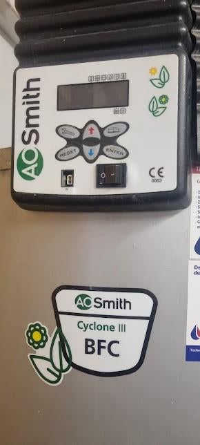 AO Smith  Cyclone III BFC 80 – 480L compleet systeem, Ophalen, 100 liter of meer, Boiler, Minder dan 3 jaar oud