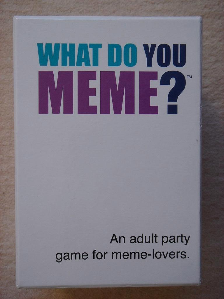 LEUK: What do you MEME? - English Partygame !, Vijf spelers of meer, Ophalen, Zo goed als nieuw