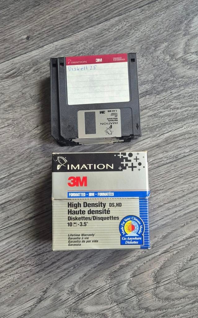 Vintage Imation 3M 3.5" Diskettes - Nieuw in Verpakking?, Ophalen of Verzenden, Gebruikt
