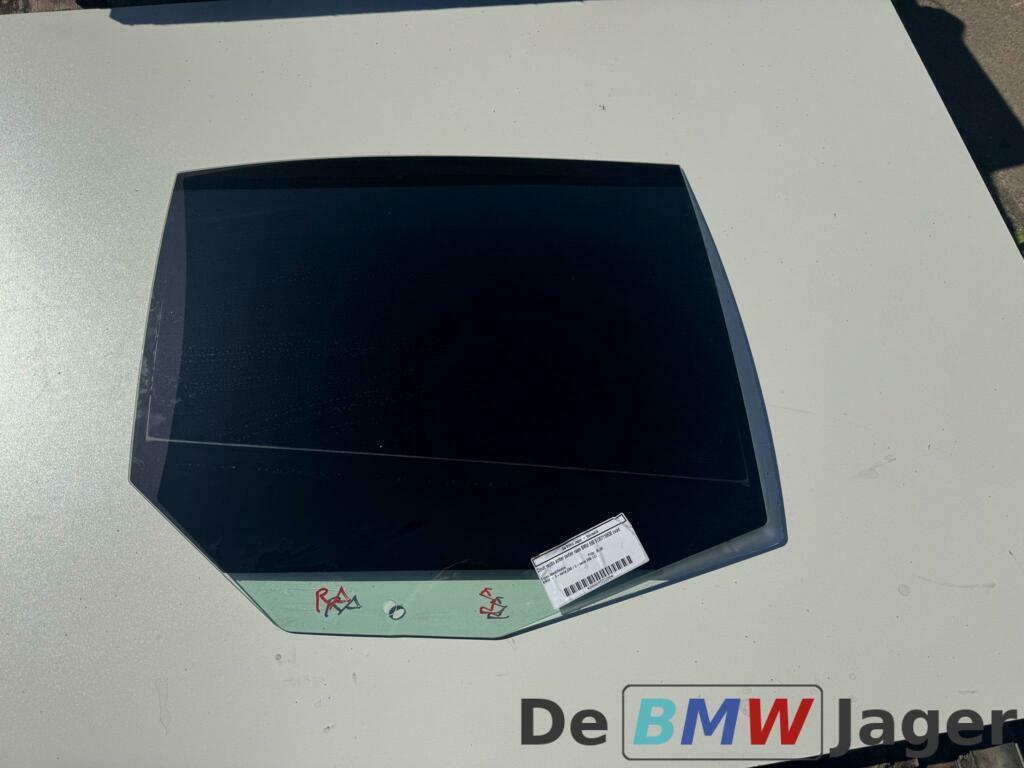 Zijruit rechts achter portier raam BMW E60 51357110636 zwart, Auto-onderdelen, Gebruikt, Ophalen of Verzenden, BMW, BMW