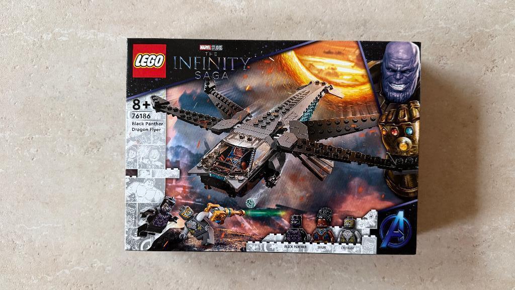 Lego 76186 Black Panther Dragon Flyer Marvel NIEUW, Ophalen of Verzenden, Nieuw, Complete set, Lego