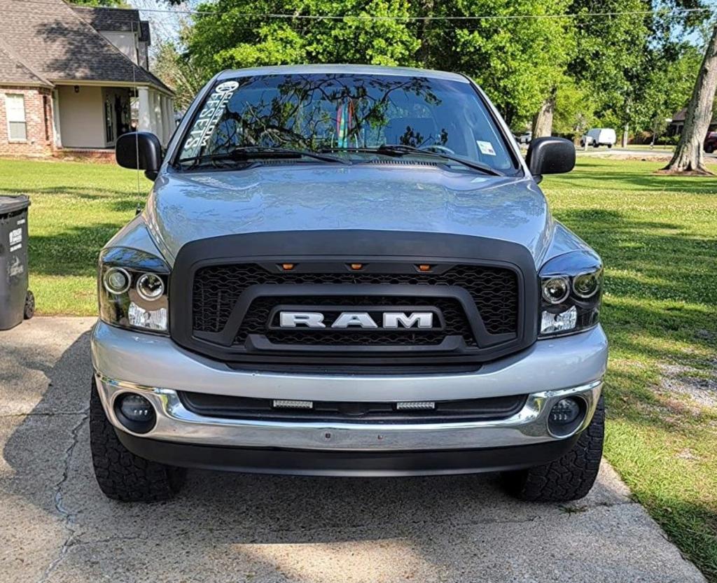 Grill Dodge RAM letters met LED verlichting 2006-2008, Auto-onderdelen, Carrosserie en Plaatwerk, Ophalen of Verzenden, Nieuw