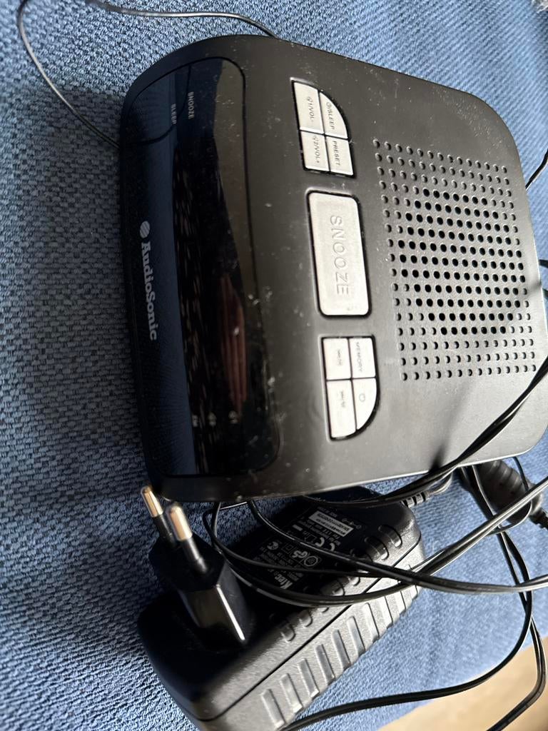 RadioSonic Wekker Radio - Gebruikt, Ophalen of Verzenden, Gebruikt, Radio
