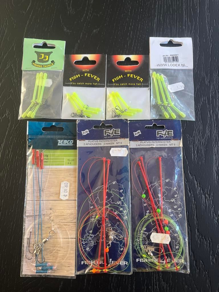 Visspullen mix, Ophalen of Verzenden, Gebruikt, Complete set