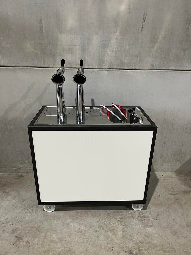 Mobiele biertap met 2 tappunten en evenementen koeler, Ophalen of Verzenden, Overige merken