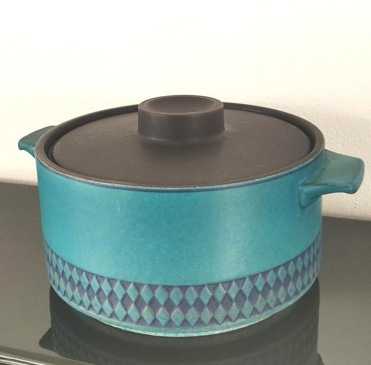 Vintage terrine (H=10 cm), Ceramano W  Germany, H. Welling, Huis en Inrichting, Keuken | Servies, Ophalen of Verzenden, Gebruikt