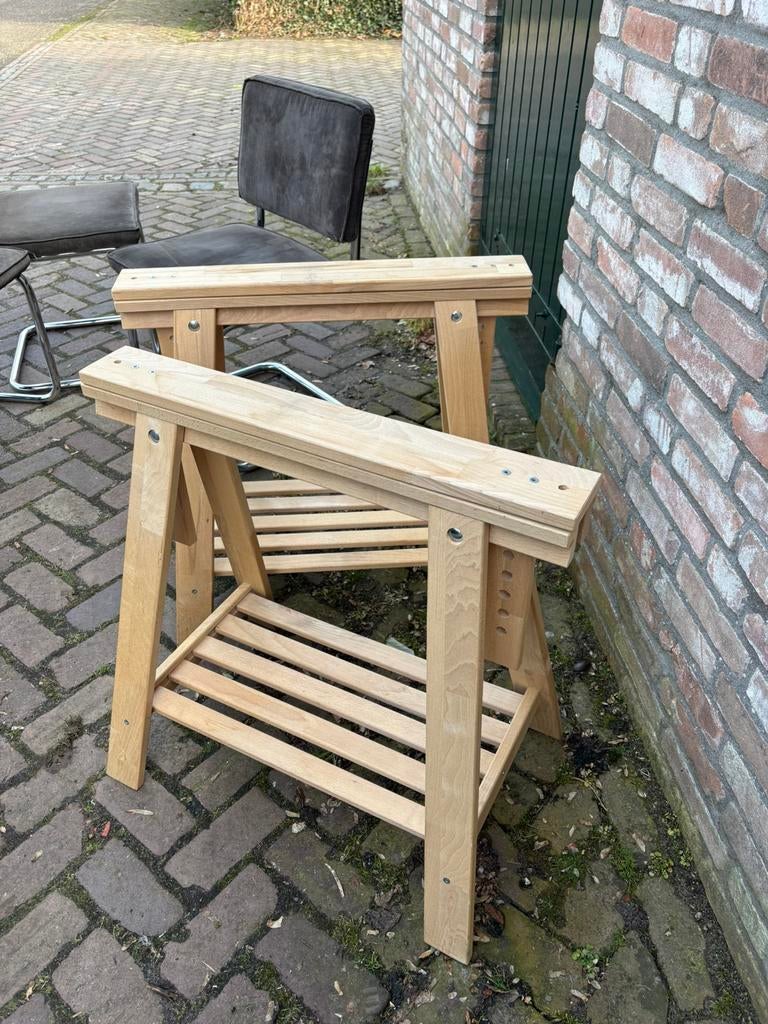 IKEA mittback schragen 2x, Ophalen, Zo goed als nieuw