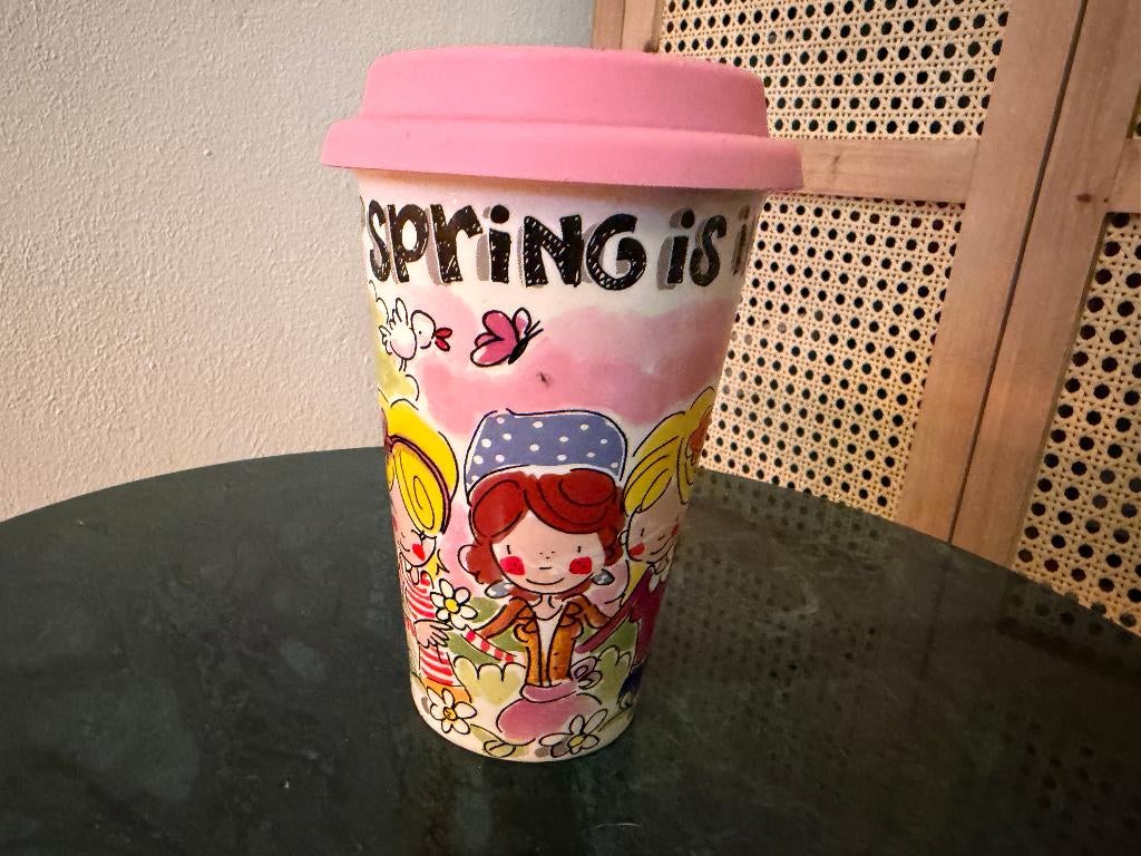 Blond Amsterdan spring coffee to go mok, Blond Amsterdam, Ophalen of Verzenden, Zo goed als nieuw, Kop(pen) en/of Schotel(s)