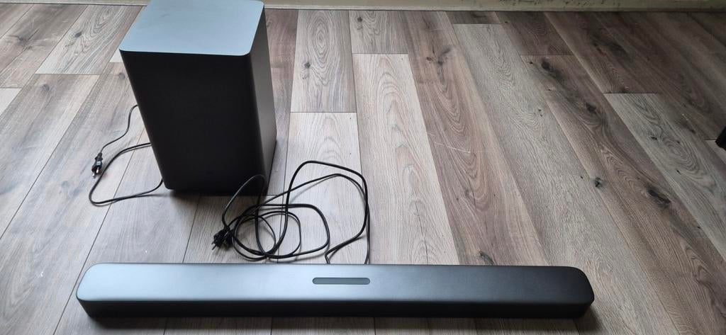 Jbl bar 2.1 deep bass werkend te horen, Ophalen, Bluetooth, Zo goed als nieuw