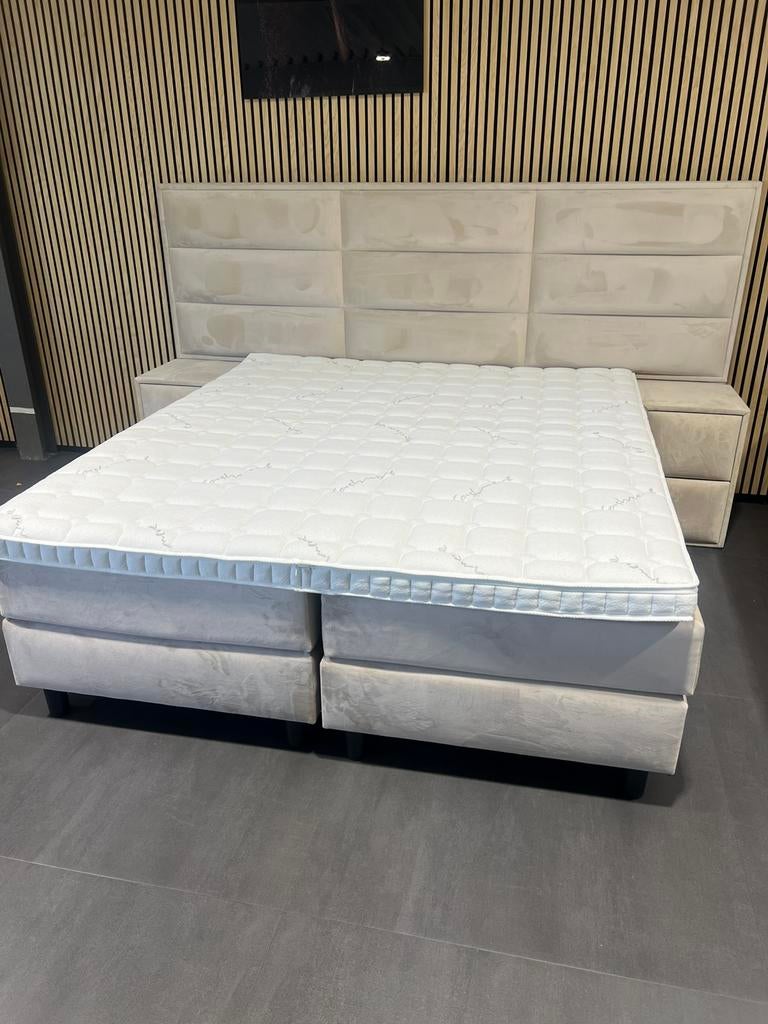 Eijerkamp collectie boxspring Jasmin XXL, Ophalen, Zo goed als nieuw, Tweepersoons, 180 cm