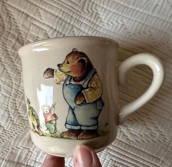 Jet ter Steege beren Kindermok - Rijssen, Ophalen of Verzenden, Zo goed als nieuw, Overige stijlen, Kop(pen) en/of Schotel(s)