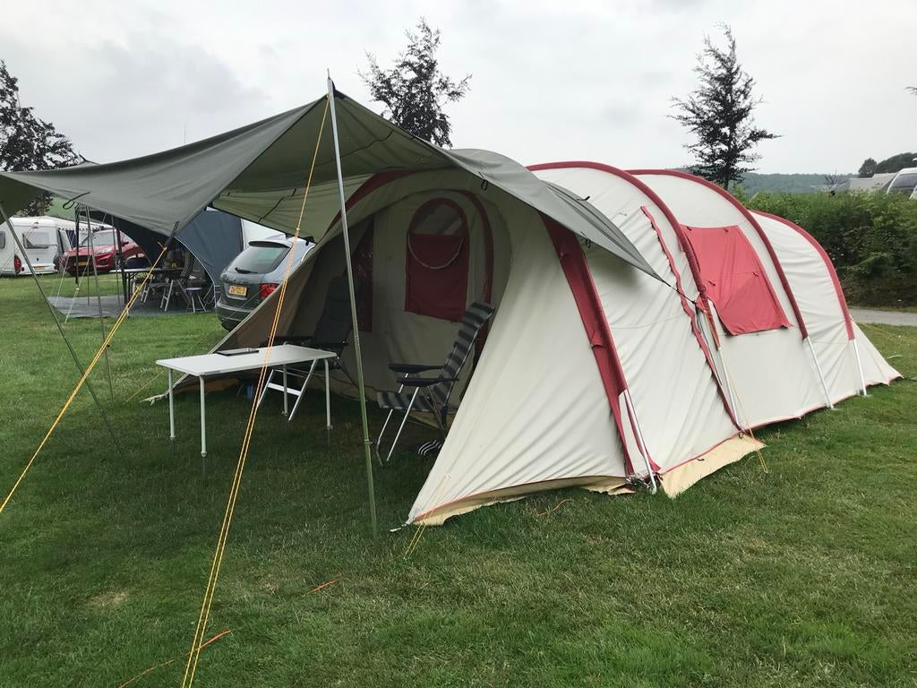 Ruime Tunneltent - Active Leisure Katoen (model brixen), Caravans en Kamperen, Tenten, Ophalen, Gebruikt, Tot en met 6