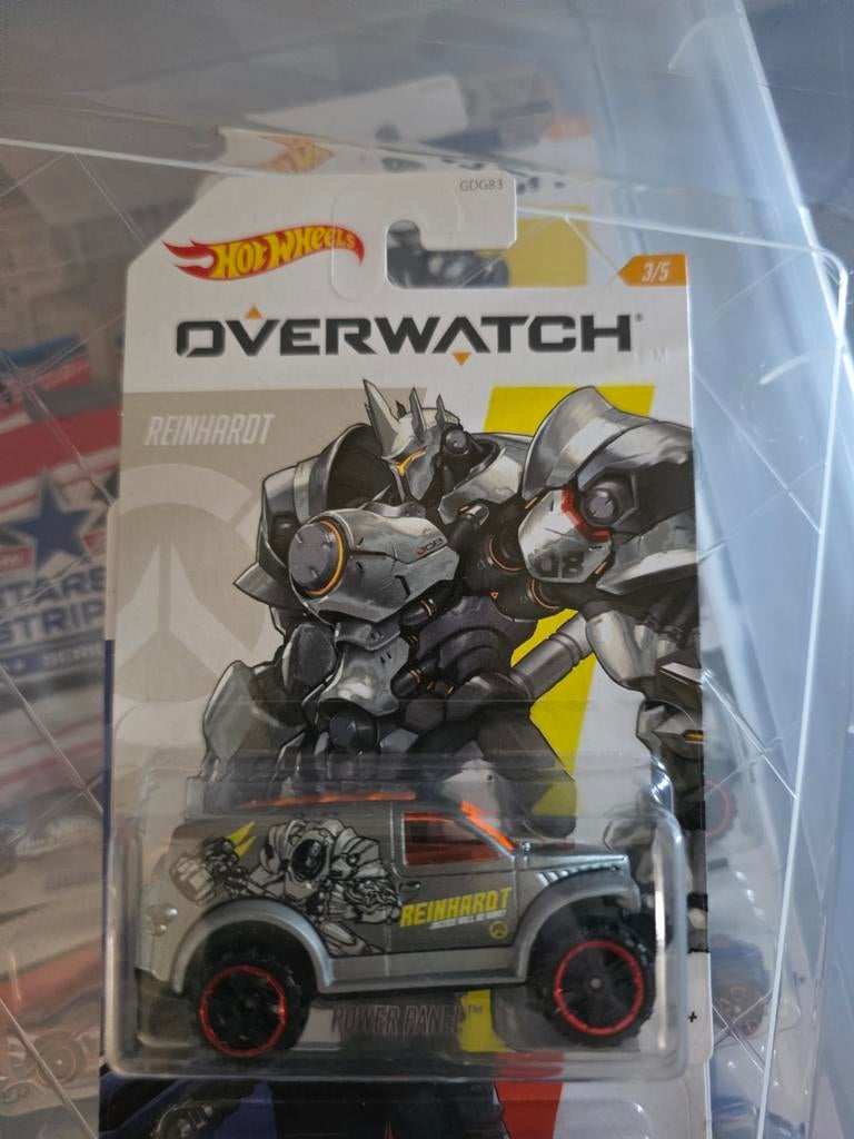 Hot Wheels Overwatch Reinhardt Auto - Nieuw!, Nieuw, Ophalen of Verzenden, 333 Continental Boulevard, El Segundo, CA 90245, USA