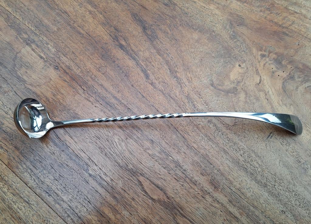 Zilveren bowllepel, Ophalen, Zilver