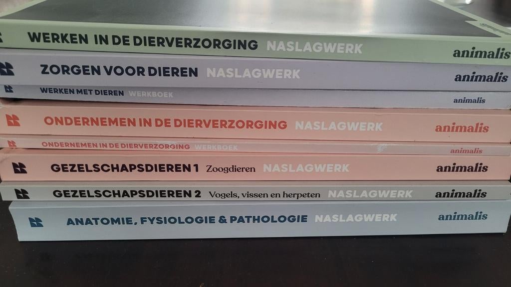 Animalis Studieboeken Dier & Gedrag - Zo goed als nieuw, Boeken, Studieboeken en Cursussen, Ophalen of Verzenden
