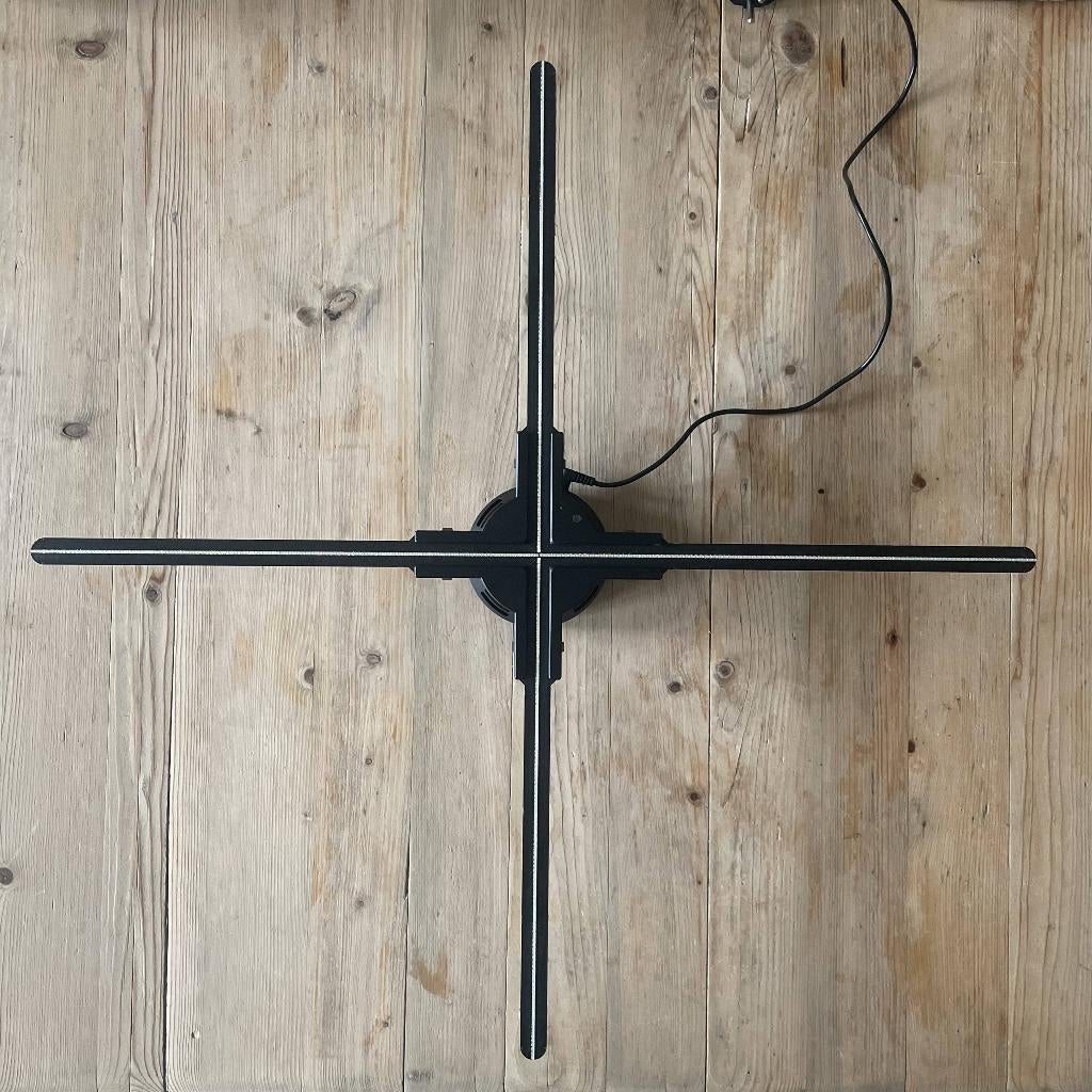 Alien 60cm 2K HD 3D Holographic Fan Screen (2 units = pair), Audio, Tv en Foto, Beamers, Ophalen of Verzenden, Gebruikt, LED, Full HD (1080)