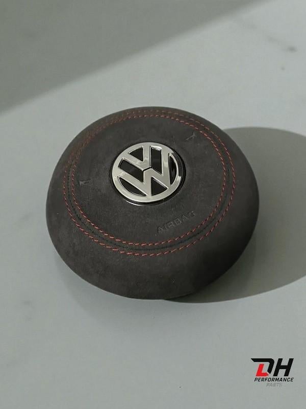 Volkswagen Golf 7 / 7.5 Leder & Alcantara Airbag Cover, Auto-onderdelen, Ophalen of Verzenden, Nieuw, Volkswagen