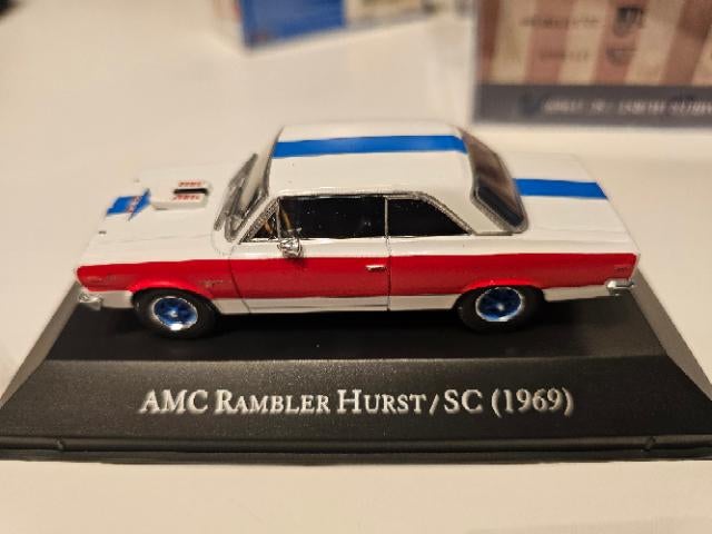 AMC Rambler Hurst /SC 1969 1/43, Ophalen of Verzenden, Nieuw, Auto, Overige merken