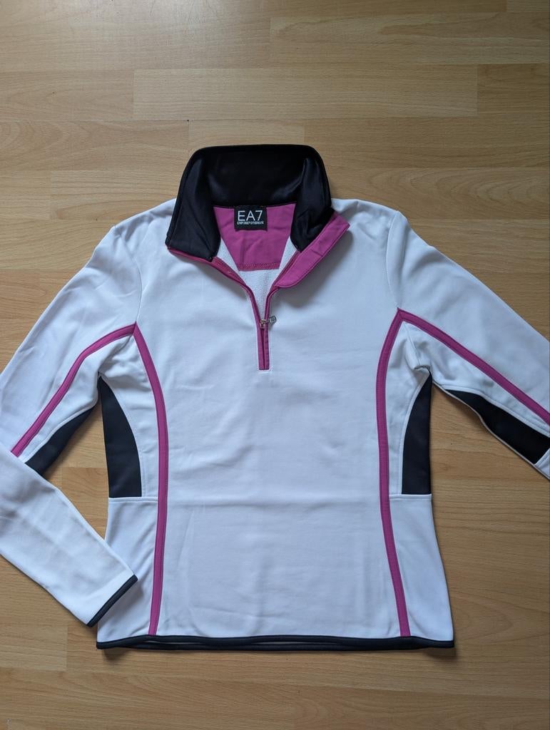 EA7 - Emporio Armani - skipully S, Ophalen of Verzenden, Zo goed als nieuw, Wit