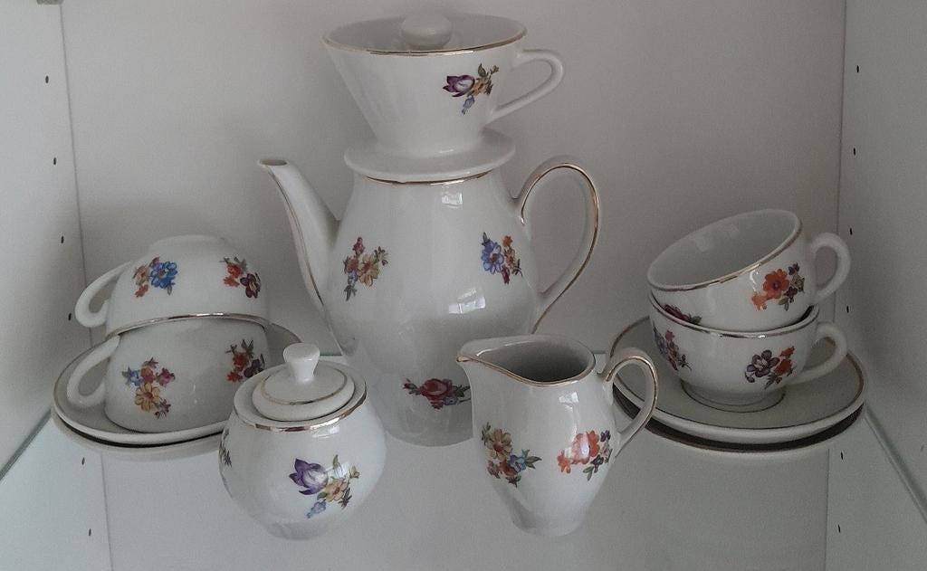 Kinderkoffie/ theeserviesje, Antiek en Kunst, Ophalen
