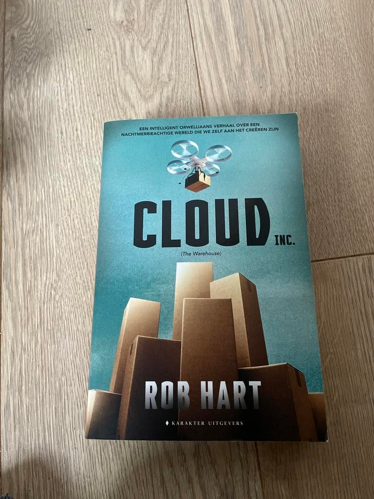 Cloud - Rob Hart: Spannende dystopische roman, Boeken, Ophalen of Verzenden, Zo goed als nieuw, Nederland