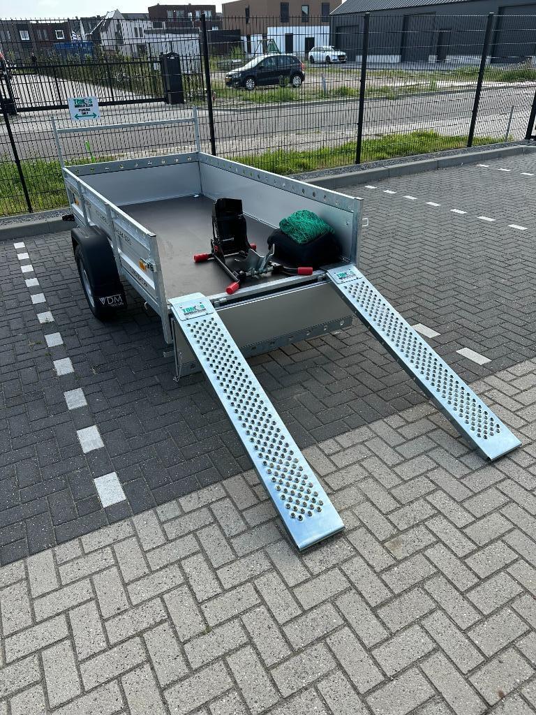 Aanhangwagen huren? 258x130cm nu al vanaf €25,-, Ophalen, Nieuw