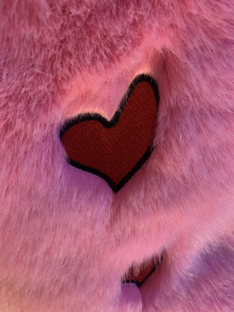 zachte roze tas Stuff Maker met rode hartjes, Ophalen of Verzenden, Nieuw, Roze, Overige typen