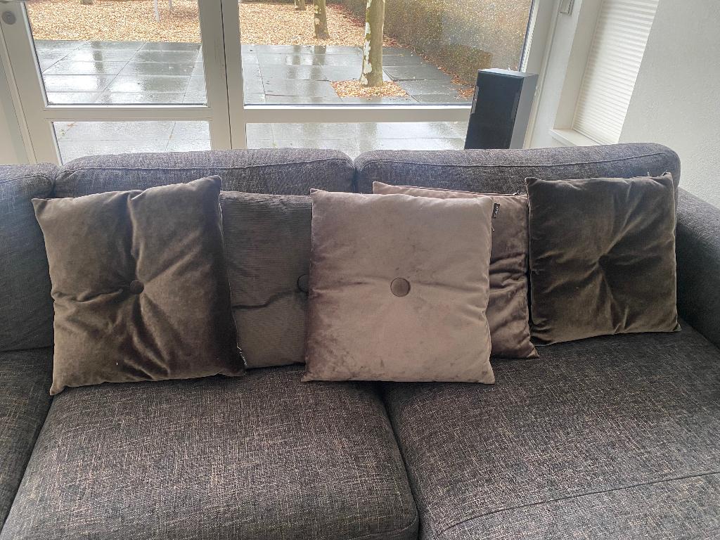 Claudi sierkussens 5x, Huis en Inrichting, Woonaccessoires | Kussens, Zo goed als nieuw, Vierkant, Ophalen of Verzenden