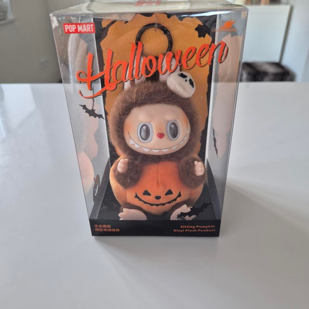 Halloween Sitting Pumpkin Labubu Original PopMart(Sealed!), Ophalen of Verzenden, Nieuw