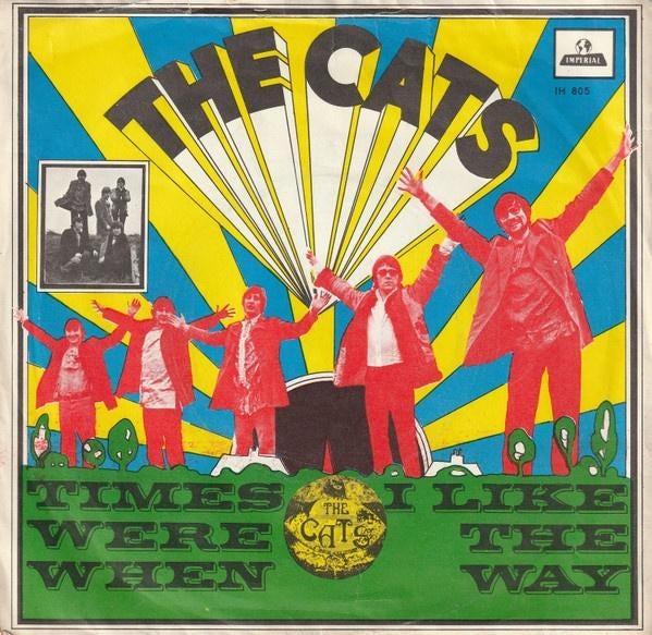 The Cats - Times Where When (Single), Cd's en Dvd's, Vinyl Singles, Gebruikt, 7 inch, Single, Ophalen of Verzenden