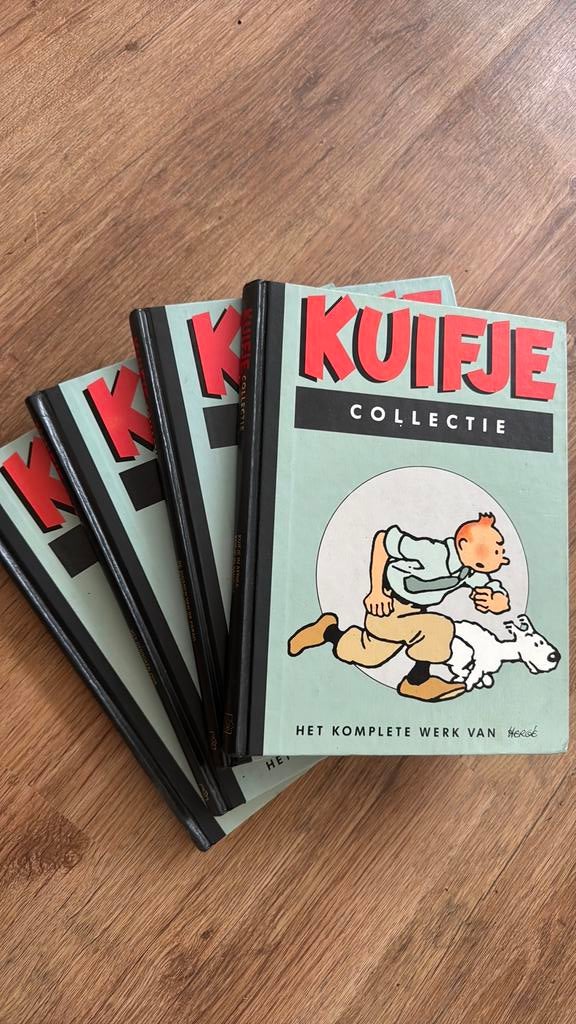 4 stuks gebonden kuifje collectie, Meerdere stripboeken, Ophalen, Zo goed als nieuw